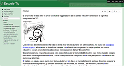 Desktop Screenshot of escuela-tic.wikispaces.com