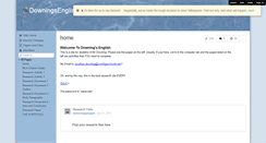 Desktop Screenshot of downingsenglish.wikispaces.com