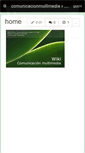 Mobile Screenshot of comunicacionmultimedia.wikispaces.com