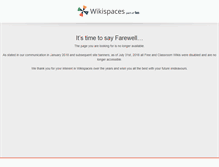 Tablet Screenshot of mts-sm.wikispaces.com