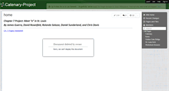 Desktop Screenshot of catenary-project.wikispaces.com
