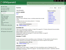 Tablet Screenshot of gpaspanish2.wikispaces.com