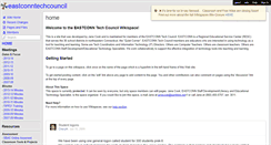 Desktop Screenshot of eastconntechcouncil.wikispaces.com