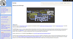 Desktop Screenshot of healthsciencetechnology.wikispaces.com