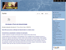 Tablet Screenshot of interactividade.wikispaces.com