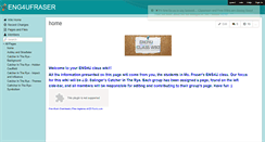 Desktop Screenshot of eng4u-fraser.wikispaces.com