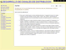 Tablet Screenshot of desarrollo-de-canales-de-distribucion.wikispaces.com