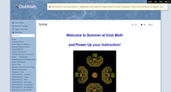 Desktop Screenshot of clubmath.wikispaces.com