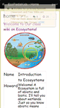 Mobile Screenshot of ecopediakids.wikispaces.com