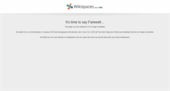 Desktop Screenshot of muziekjuf.wikispaces.com