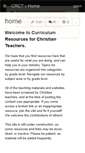 Mobile Screenshot of crct.wikispaces.com