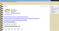 Desktop Screenshot of anthemband.wikispaces.com