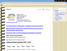 Tablet Screenshot of anthemband.wikispaces.com