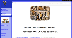 Desktop Screenshot of historiarakobaliabideak.wikispaces.com