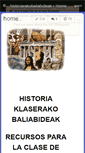 Mobile Screenshot of historiarakobaliabideak.wikispaces.com