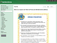 Tablet Screenshot of bertendona.wikispaces.com