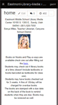 Mobile Screenshot of eastmontlibrarymedia.wikispaces.com