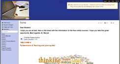 Desktop Screenshot of fundamentalsofteaching.wikispaces.com