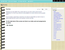 Tablet Screenshot of fresh9.wikispaces.com