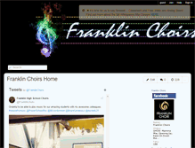 Tablet Screenshot of franklinchoir.wikispaces.com