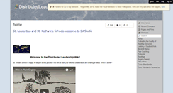 Desktop Screenshot of distributedleadership.wikispaces.com