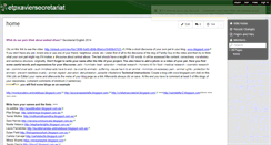 Desktop Screenshot of etpxaviersecretariat.wikispaces.com