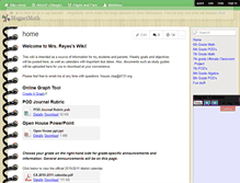 Tablet Screenshot of magnetmath.wikispaces.com