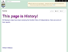 Tablet Screenshot of historyclub.wikispaces.com