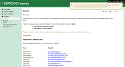 Desktop Screenshot of edpc5003-assess.wikispaces.com