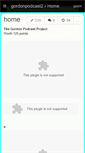 Mobile Screenshot of gordonpodcast2.wikispaces.com