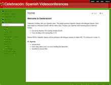 Tablet Screenshot of celebracion.wikispaces.com