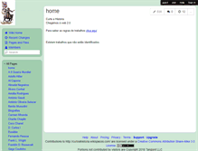 Tablet Screenshot of curteahistoria.wikispaces.com