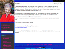 Tablet Screenshot of llenhard7thmath.wikispaces.com