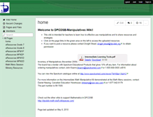 Tablet Screenshot of dpcdsb-manipulatives.wikispaces.com