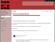 Tablet Screenshot of glasgowpbl.wikispaces.com