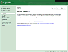 Tablet Screenshot of eng1d2011.wikispaces.com