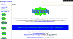 Desktop Screenshot of inquiry-ideas.wikispaces.com