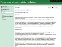Tablet Screenshot of leucemia-inmunodeficiencia.wikispaces.com