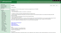 Desktop Screenshot of collinsseniors5.wikispaces.com
