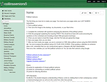 Tablet Screenshot of collinsseniors5.wikispaces.com