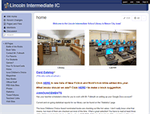 Tablet Screenshot of linintic.wikispaces.com