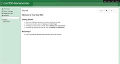 Desktop Screenshot of curr530-bonaccorso.wikispaces.com