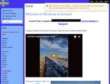 Tablet Screenshot of icelandminterm.wikispaces.com