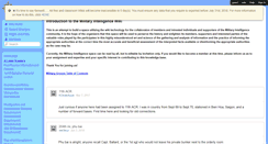 Desktop Screenshot of military-intelligence.wikispaces.com