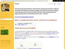 Tablet Screenshot of amaldi-english-corner.wikispaces.com