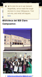 Mobile Screenshot of biblioclaracampoamor.wikispaces.com