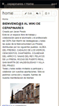 Mobile Screenshot of cepapinares.wikispaces.com