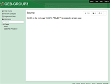 Tablet Screenshot of geb-group3.wikispaces.com