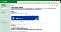 Desktop Screenshot of cambro.wikispaces.com