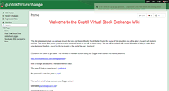 Desktop Screenshot of guptillstockexchange.wikispaces.com